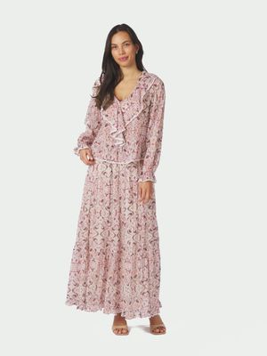 NEO NOIR AJDA PAISLEY DANCE BLOUSE