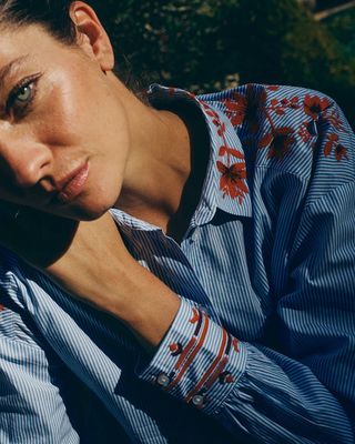 MOS MOSH Osmo Stripey Shirt 