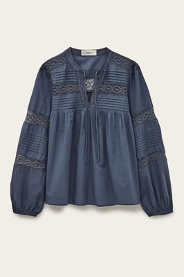 BA&SH NAMI Blouse BLUE 