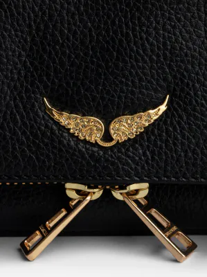 ZADIG & VOLTAIRE Rock Nano Clutch GOLD