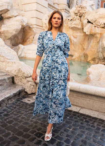 Hovedbilde MISS MAYA Fabienne Dress Bleu ...