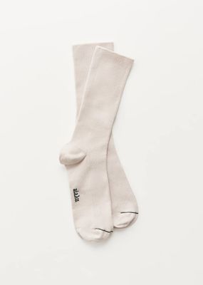 AIAYU  Cotton rib socks MILK