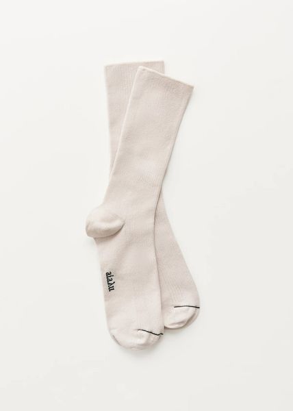Hovedbilde AIAYU  Cotton rib socks MILK