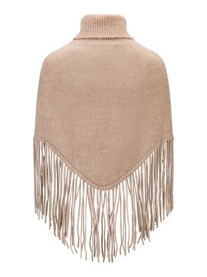 ELLA & IL Nikola Chunky Poncho HAZEL BEIGE 