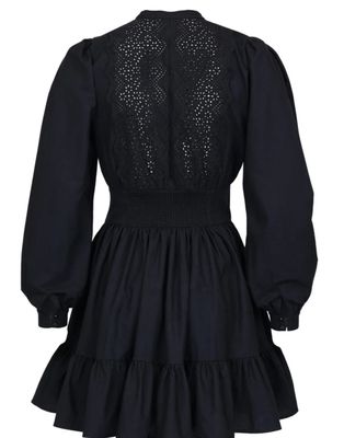 By Timo Winter Cotton Mini Dress Black 