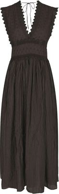 NEO NOIR Arista Lace Dress Dark Brown 