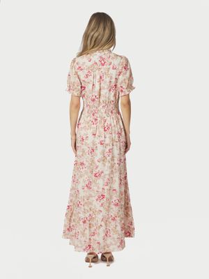 NEO NOIR KANZA FLOWER ROSE DRESS  