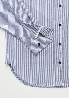AIAYU PAULINA SHIRT STRIPED MIX BLUE BOY