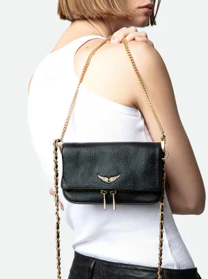 ZADIG & VOLTAIRE Rock Nano Clutch GOLD