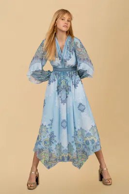HALE BOB Kamilah Dress Blue