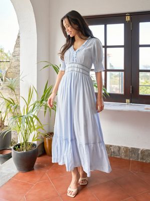 NEO NOIR ALVINA S VOILE DRESS  