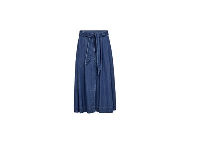 MOS MOSH Koda denim skirt – Dark blue