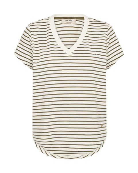 Hovedbilde MOS MOSH KALA V-SS STRIPE TEE ...