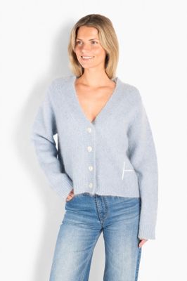 HEST Pernille Short Cardigan BLUE 