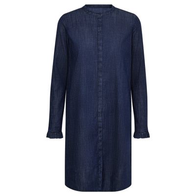 MOS MOSH DENIM DRESS DARK BLUE 