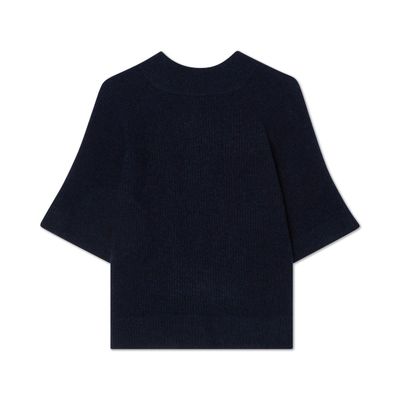 BUSNEL VILANIE CARDIGAN DARK BLUE MELANGE 