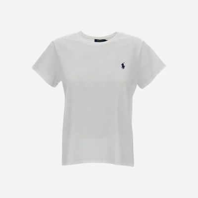 RALPH LAUREN CLASSIC FIT T-SHIRT - HVIT
