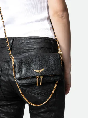 ZADIG & VOLTAIRE Rock Nano Clutch GOLD